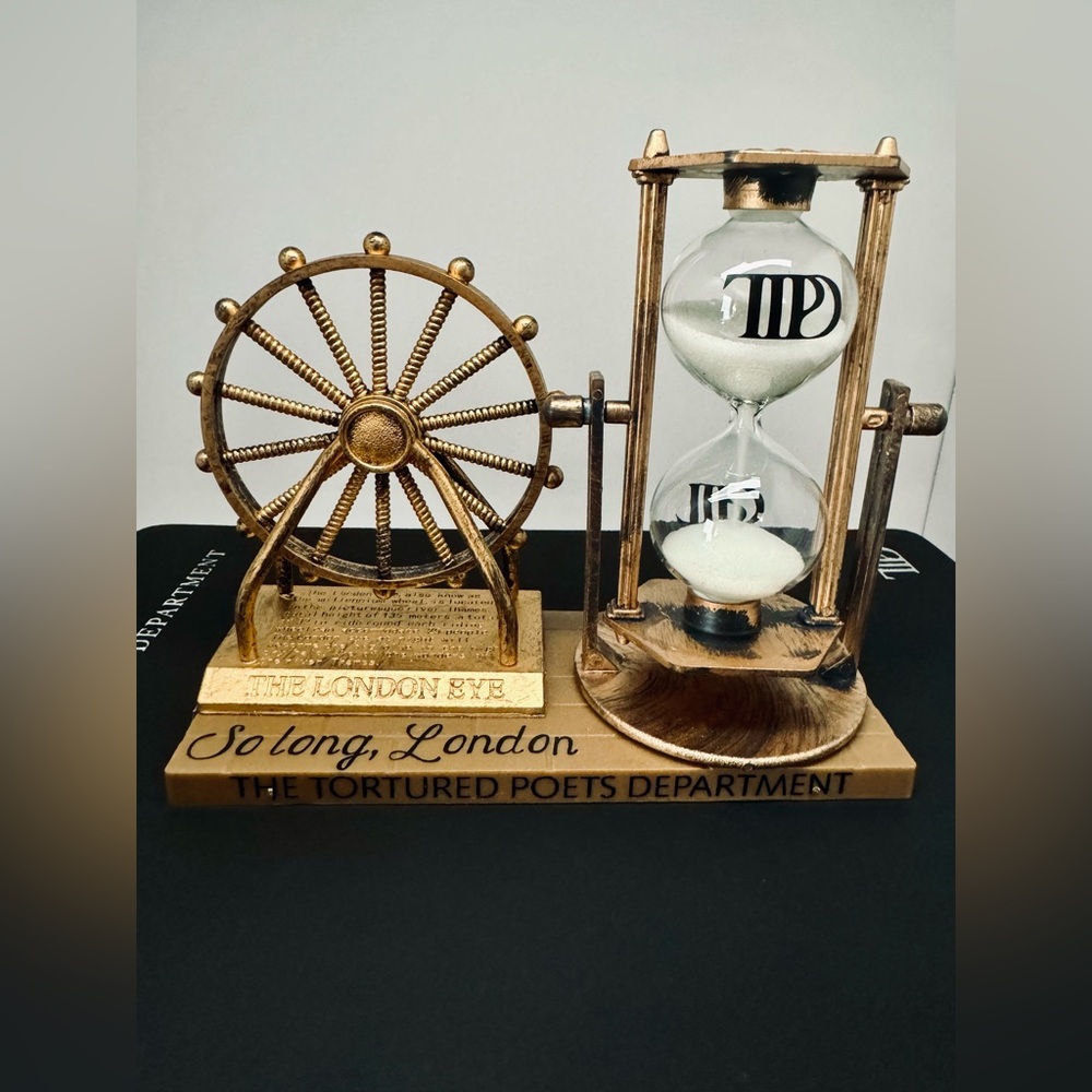 Taylor Swift TTPD Hourglass Decor